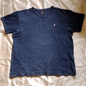 Polo gray t-shirt and great condition large 100% cotton worn but has long to go